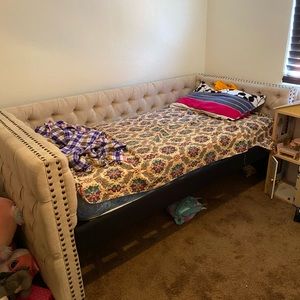A twin xl bed in good condition